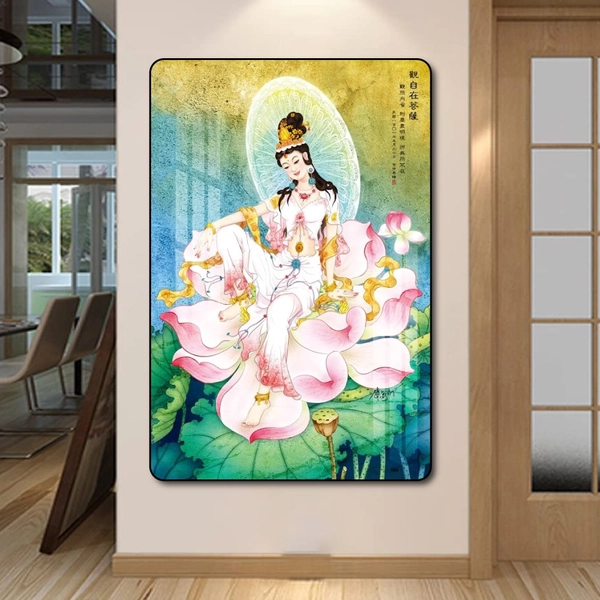 Tranh treo tường quan thế âm bồ tát