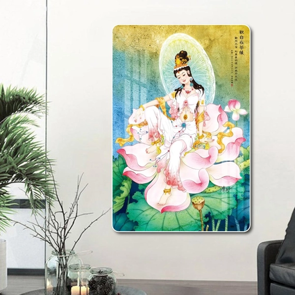 Tranh treo tường quan thế âm bồ tát