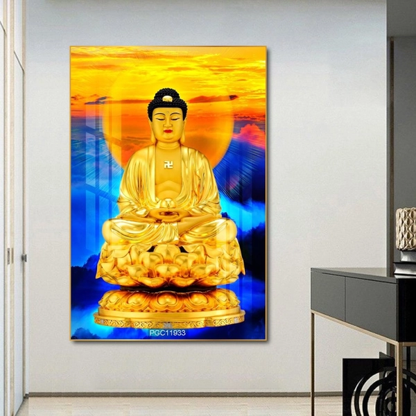 Tranh treo tường phật a di đà 28
