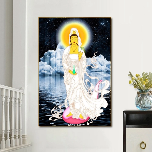 Tranh treo tường quan thế âm bồ tát
