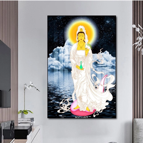 Tranh treo tường quan thế âm bồ tát