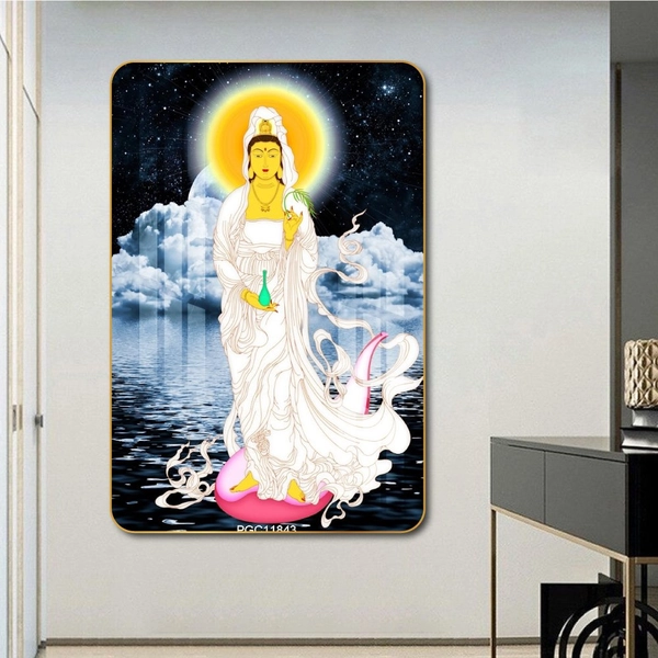 Tranh treo tường quan thế âm bồ tát