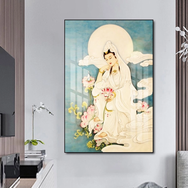 Tranh treo tường quan thế âm bồ tát