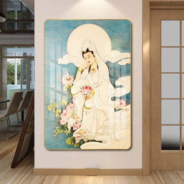 Tranh treo tường quan thế âm bồ tát