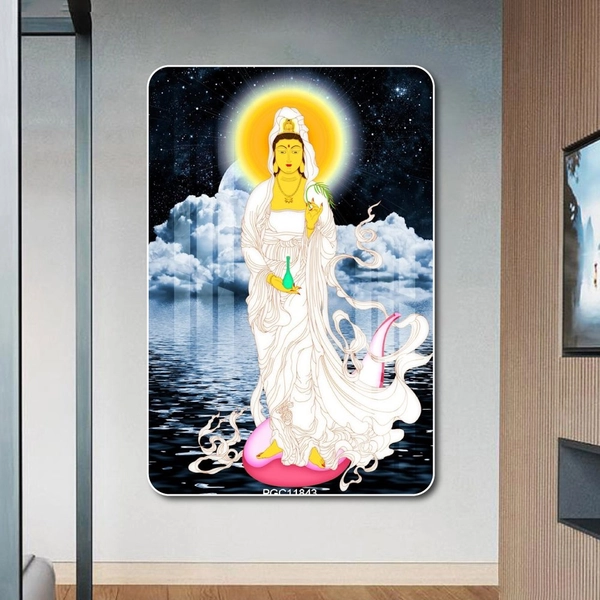 Tranh treo tường quan thế âm bồ tát