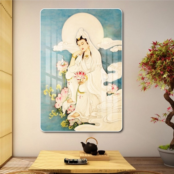 Tranh treo tường quan thế âm bồ tát
