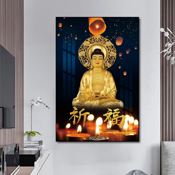 Tranh treo tường phật a di đà 28