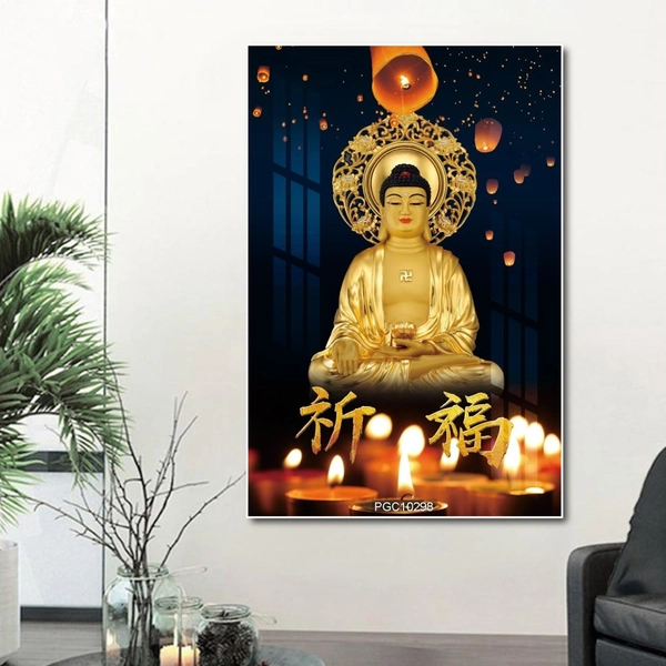 Tranh treo tường phật a di đà 28