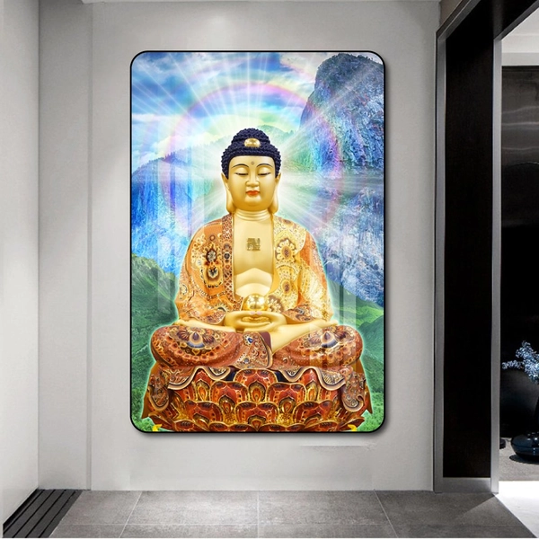Tranh treo tường phật a di đà 28