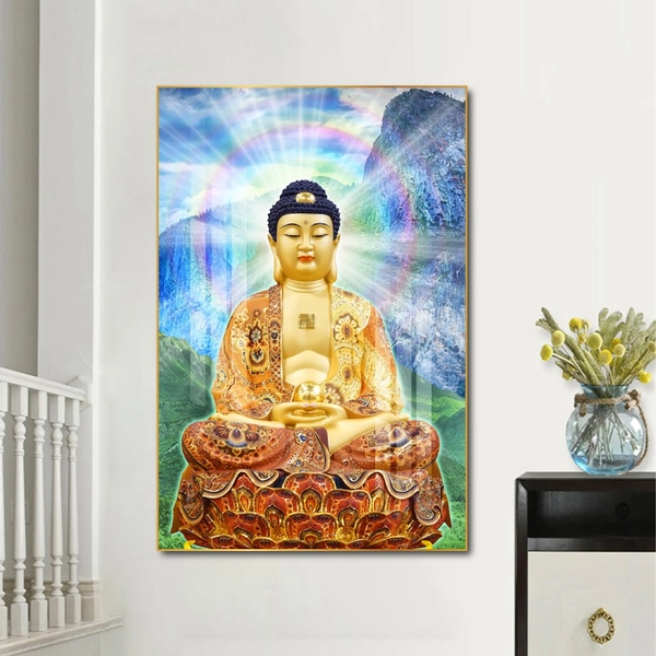 Tranh treo tường phật a di đà 28