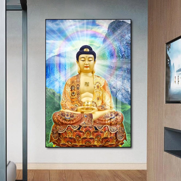 Tranh treo tường phật a di đà 28