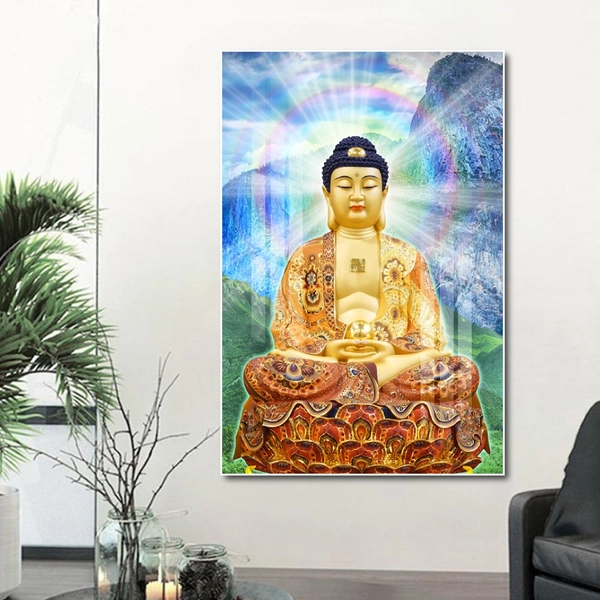 Tranh treo tường phật a di đà 28