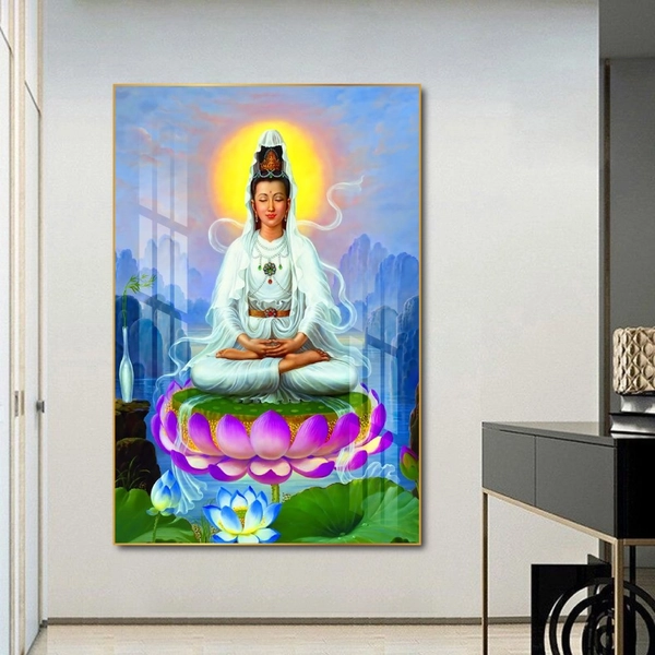 Tranh treo tường quan âm bồ tát 09