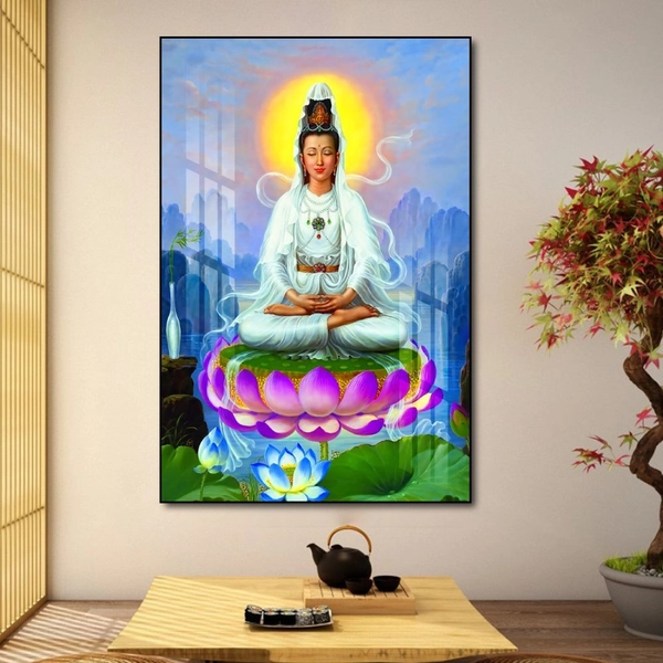 Tranh treo tường quan âm bồ tát 09