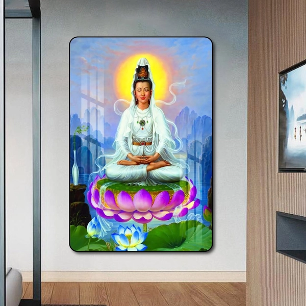 Tranh treo tường quan âm bồ tát 09