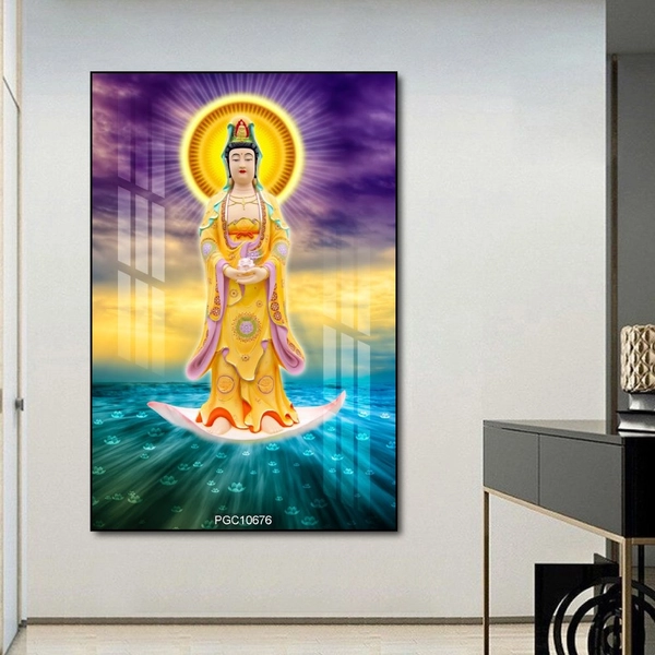 Tranh treo tường quan âm bồ tát 14