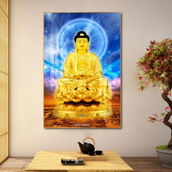 Tranh treo tường phật a di đà 28