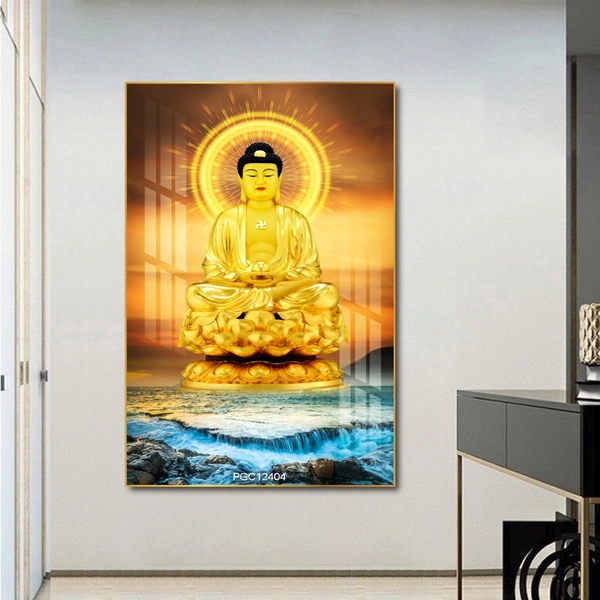 Tranh treo tường phật a di đà 28