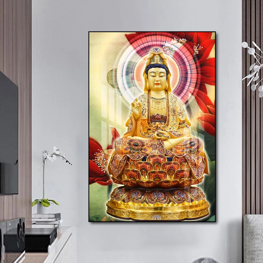 Tranh treo tường quan âm bồ tát 19