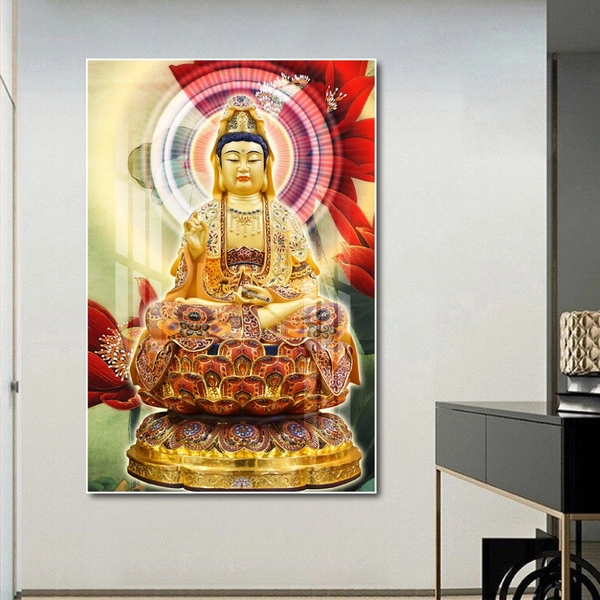Tranh treo tường quan âm bồ tát 19