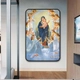 Tranh Treo Tường Đức Mẹ Maria Và  Thiên Thần