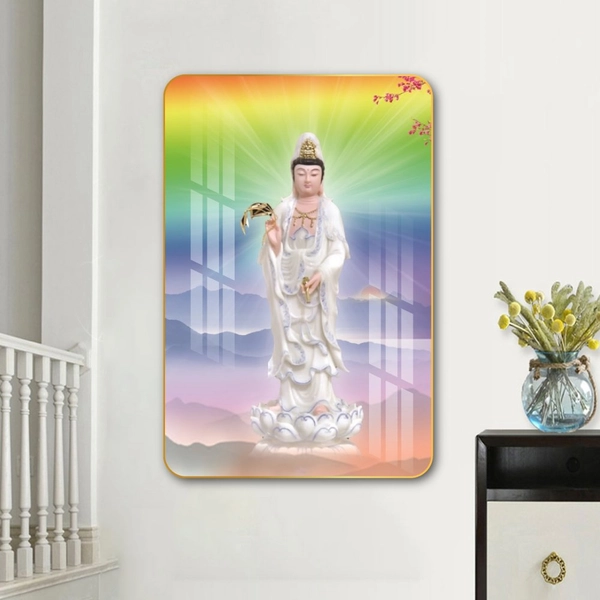 Tranh treo tường quan thế âm bồ tát