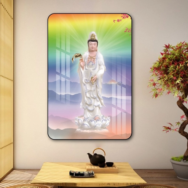 Tranh treo tường quan thế âm bồ tát