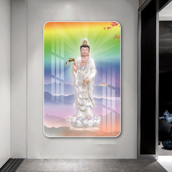 Tranh treo tường quan thế âm bồ tát
