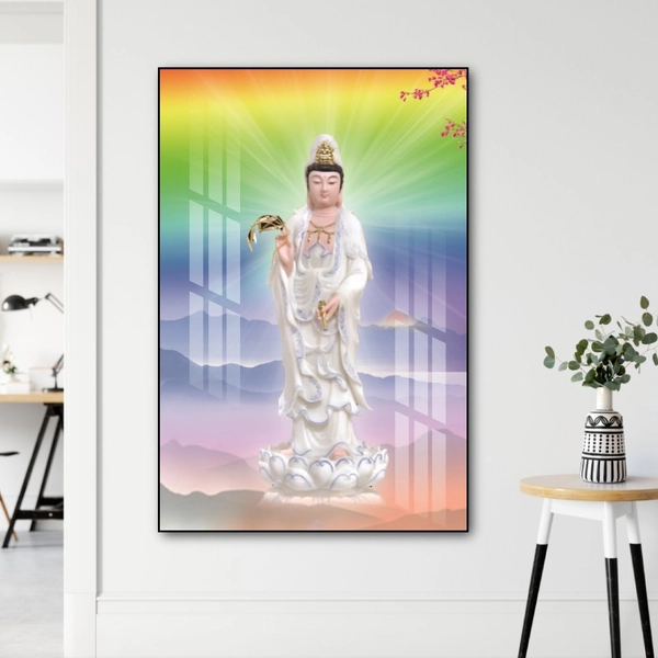 Tranh treo tường quan thế âm bồ tát