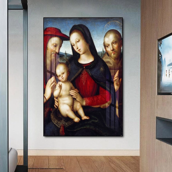 Tranh Treo Tường Đức Mẹ Maria Và Chúa Giêsu