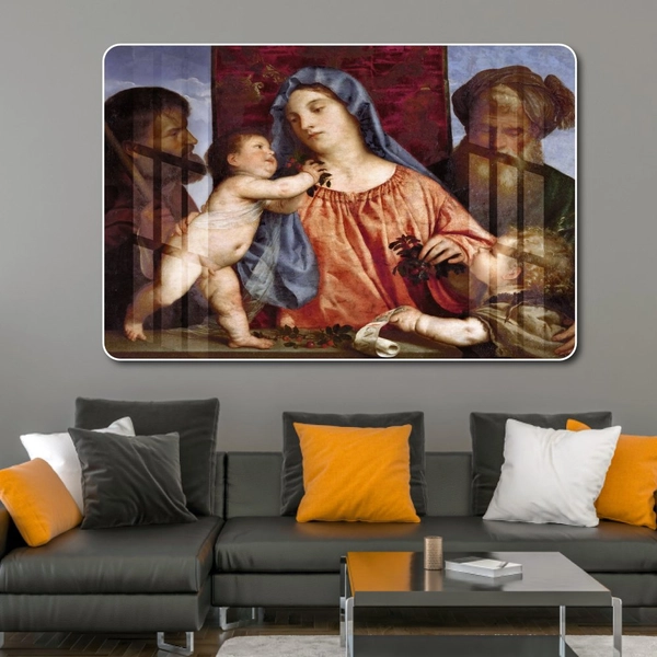 Tranh Treo Tường Đức Mẹ Maria Và Chúa Giêsu