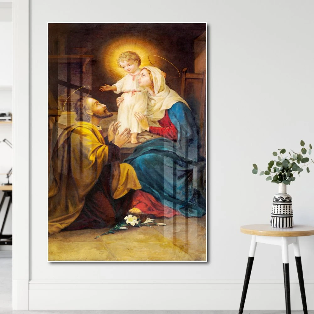 Tranh Treo Tường Mẹ Maria Và Chúa