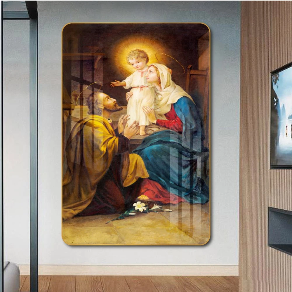 Tranh Treo Tường Mẹ Maria Và Chúa