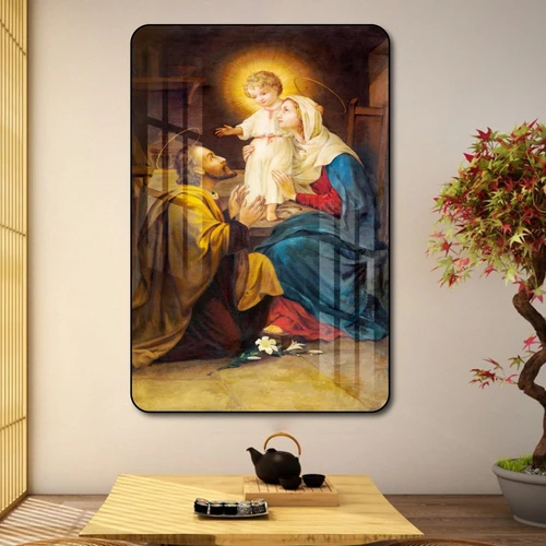 Tranh Treo Tường Mẹ Maria Và Chúa