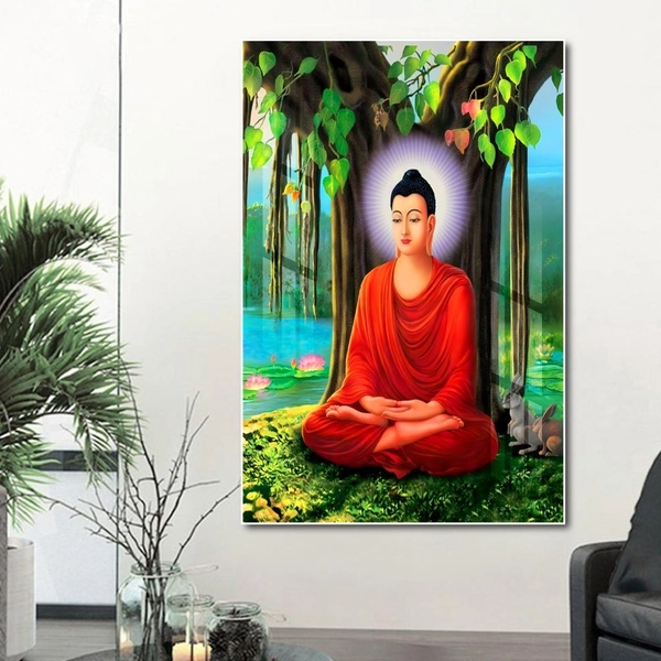 Tranh treo tường 1 tấm phật thích ca