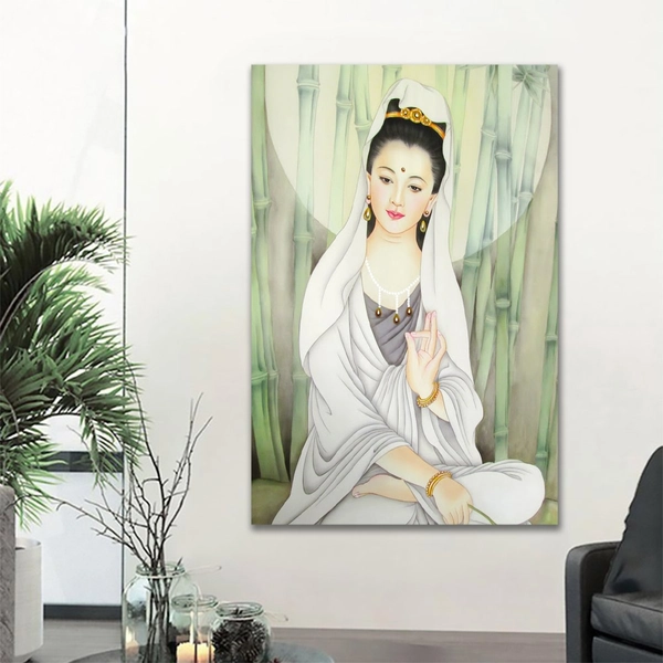 Tranh treo tường quan âm bồ tát 17