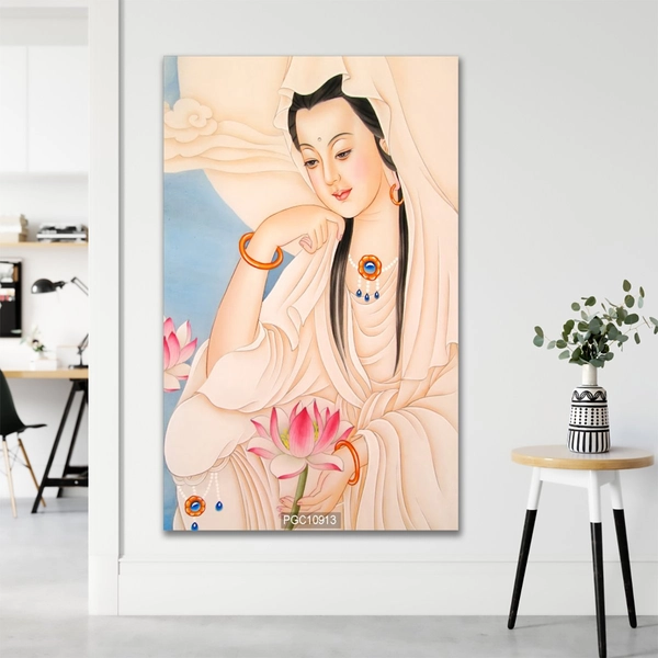 Tranh treo tường quan âm bồ tát 22