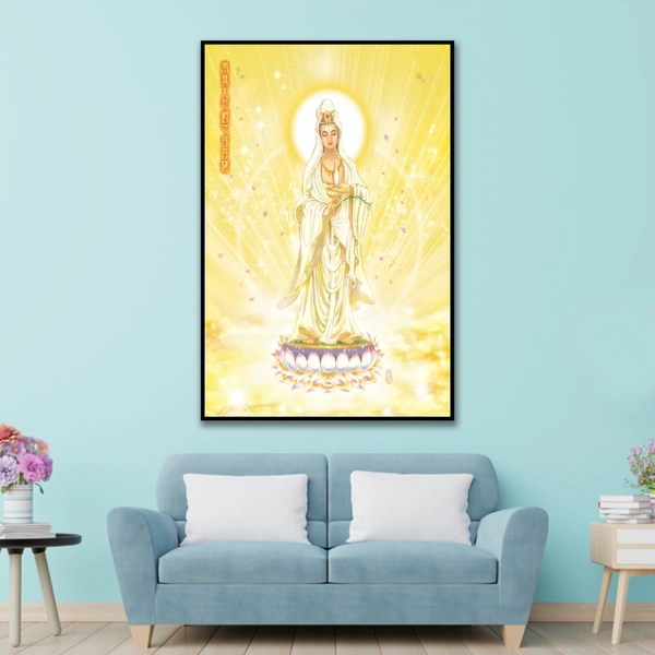 Tranh treo tường quan âm bồ tát 23