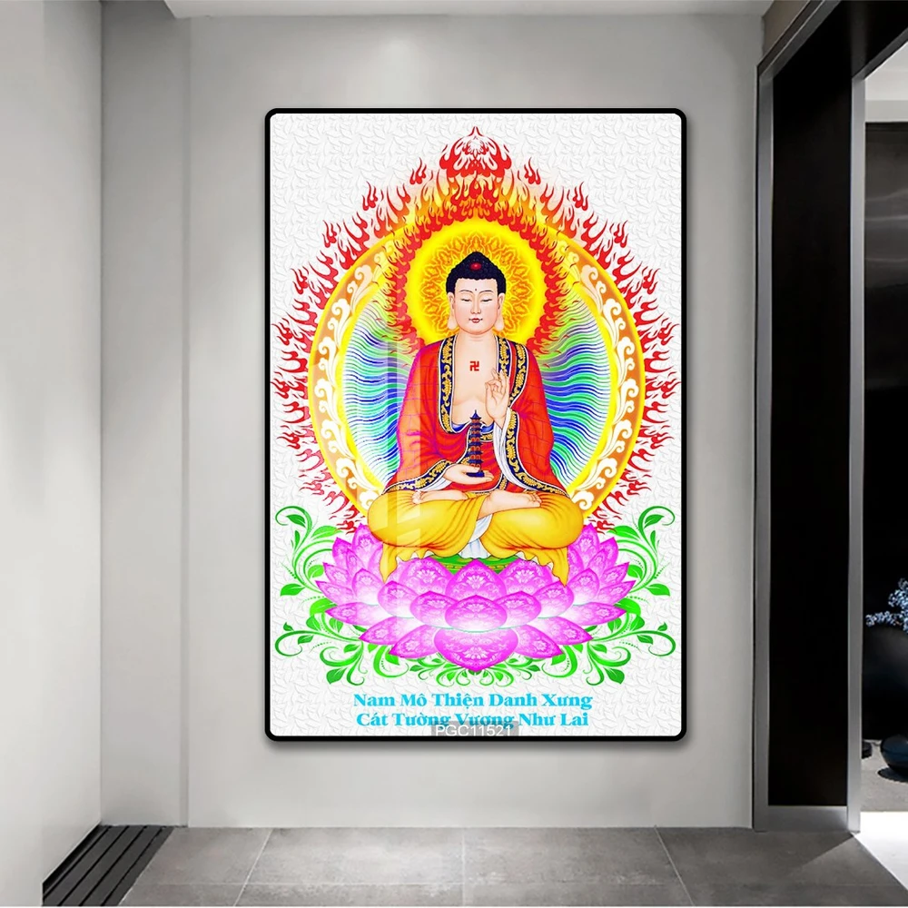 Tranh treo tường phật dược sư 02