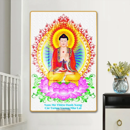 Tranh treo tường phật dược sư 02