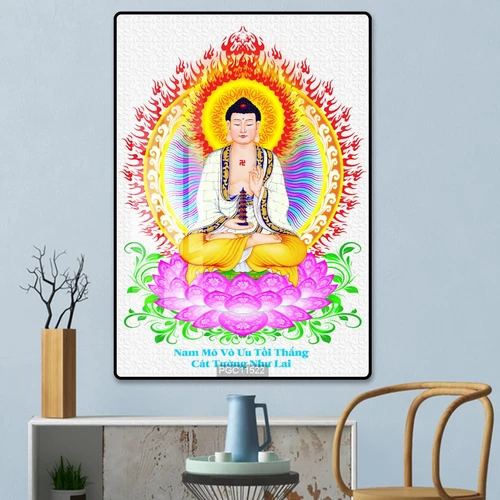 Tranh treo tường phật dược sư 03