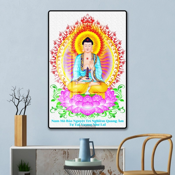 Tranh treo tường phật dược sư 04