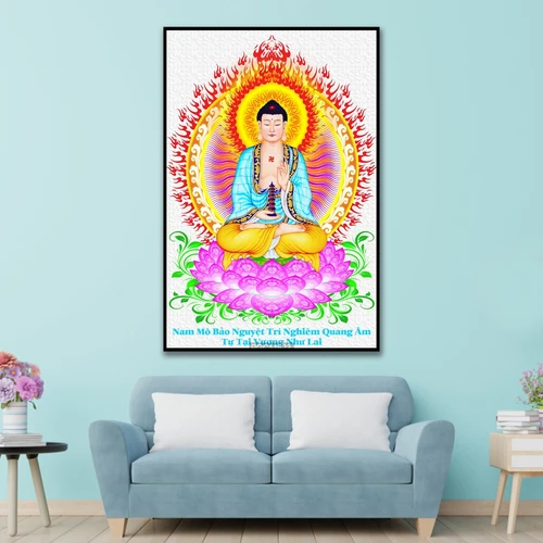 Tranh treo tường phật dược sư 04