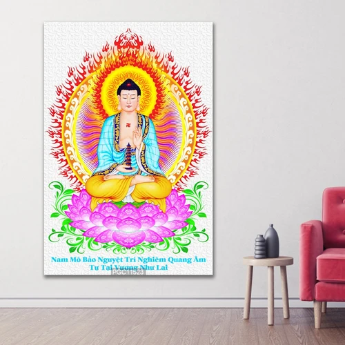 Tranh treo tường phật dược sư 04