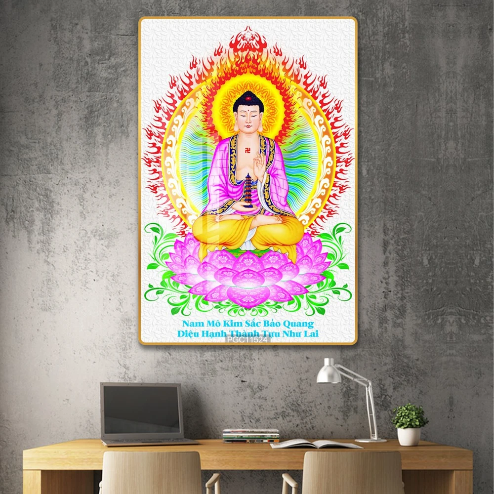 Tranh treo tường phật dược sư 05