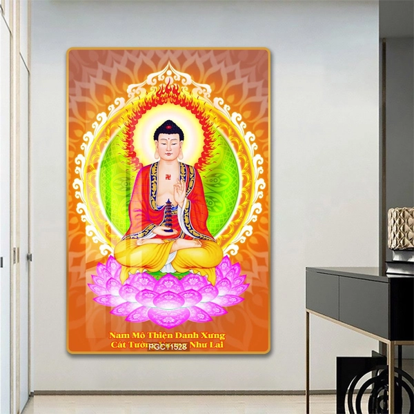 Tranh treo tường phật dược sư 07