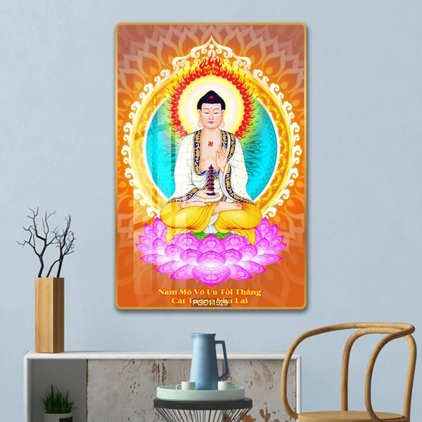 Tranh treo tường phật dược sư 07