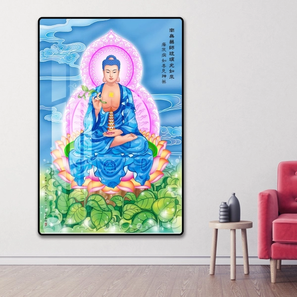Tranh treo tường Phật Dược Sư 01