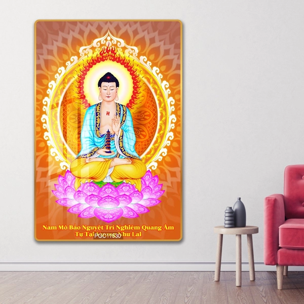 Tranh treo tường phật dược sư 07