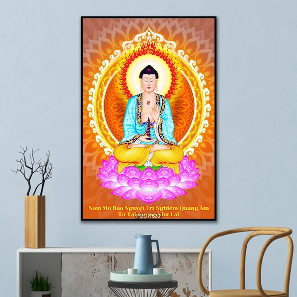 Tranh treo tường phật dược sư 07